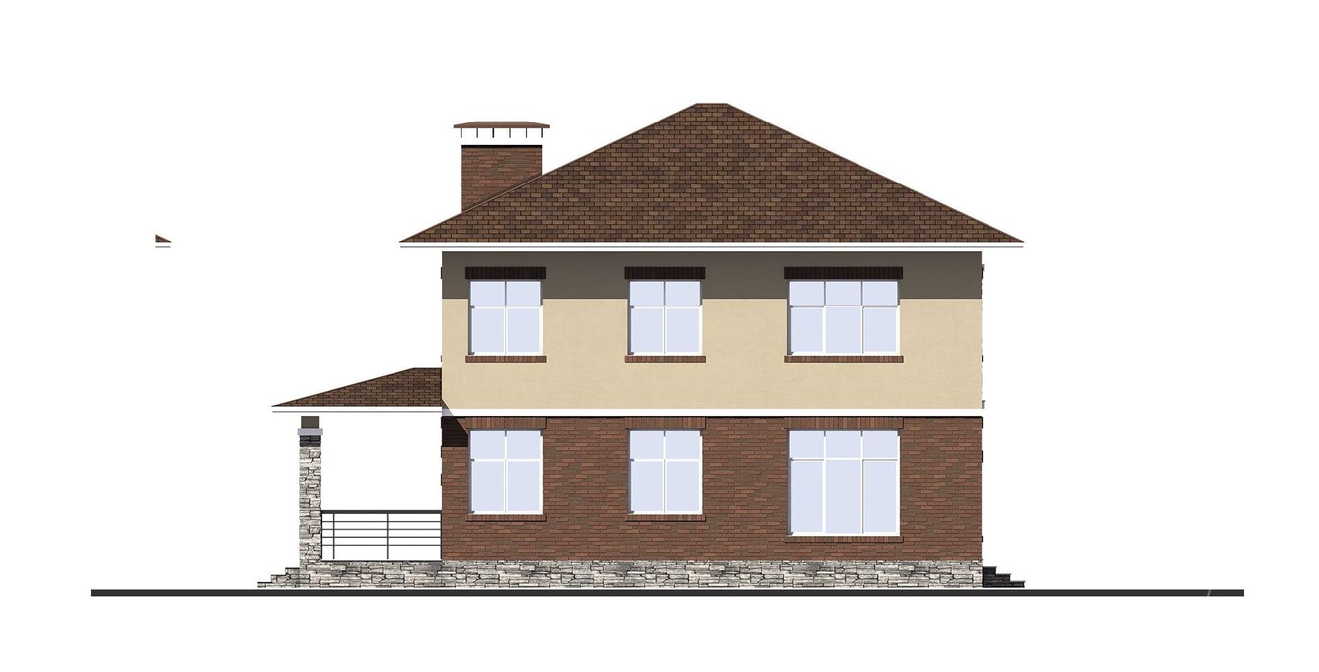 Фасады проекта дома №m-406 m-406_f (2).jpg